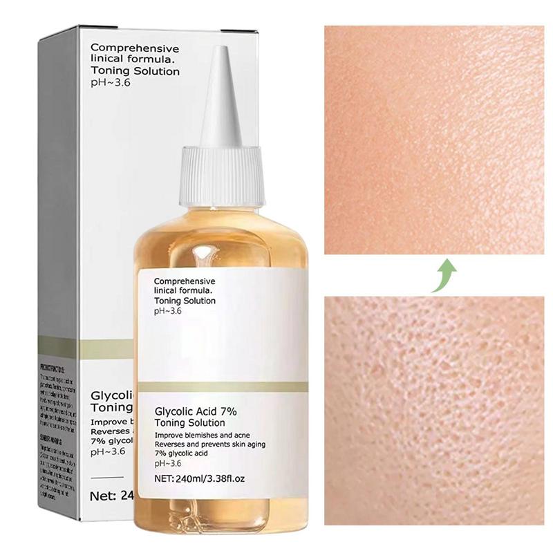 Essence Serum Toner - 100 ml/240 ml Exfoliërende Gezichtstoner Glycolzuur