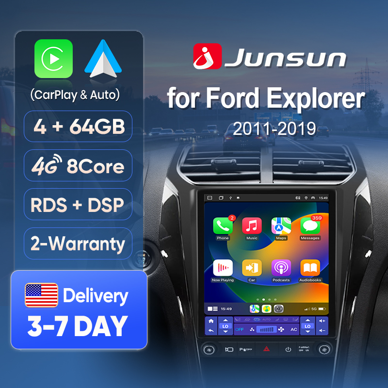 Korean Lifestyle Video - Junsun draadloos CarPlay scherm voor Ford