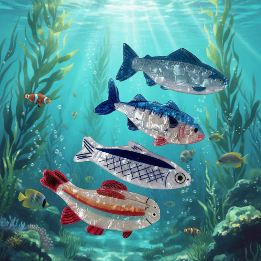 Haarspeld Oceaan Dier Haarklem - Korean Girls Lifestyle recensie en prijs